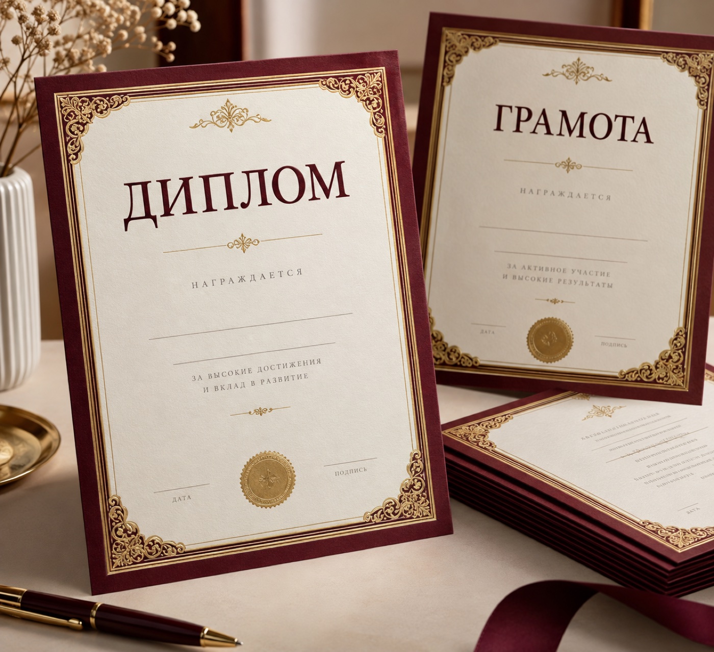 Дипломы и грамоты